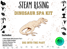 Load image into Gallery viewer, Dinosaur Spa Kit